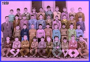 ECOLE JEAN MACE GARCONS 1959 CM1 M ADAM